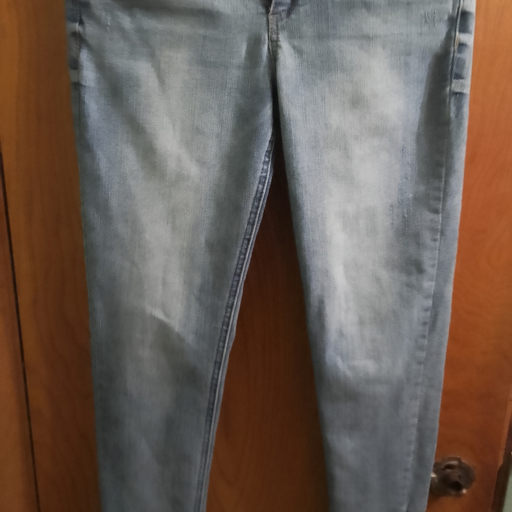 Democracy Light Blue Skinny Jeans for Women - Picture 2 of 11